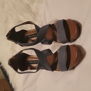 White House Black Market wedges